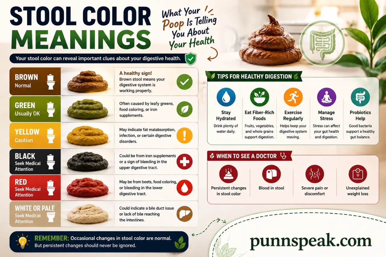 Stool Color Meanings