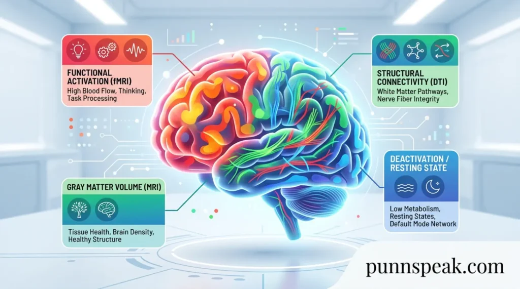 Meanings of the Color MRI Brain Scan