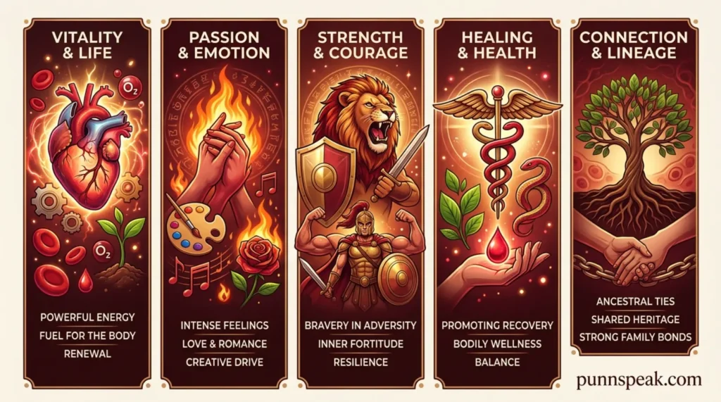 Meanings of Blood Color Meanings