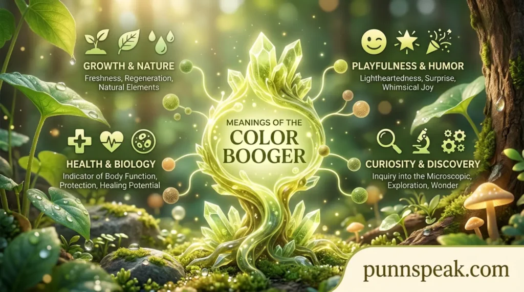 Meanings of the Color Booger