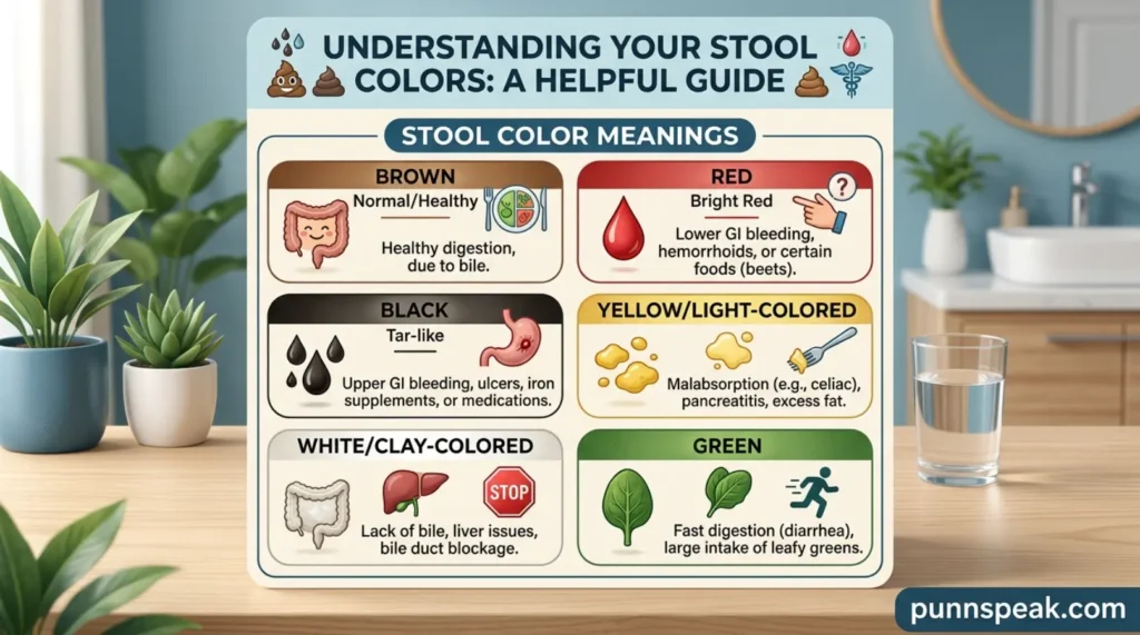 Meanings of the Color Stool