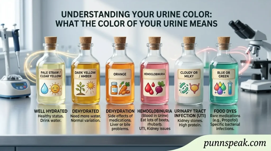 Meanings of the Color Urine