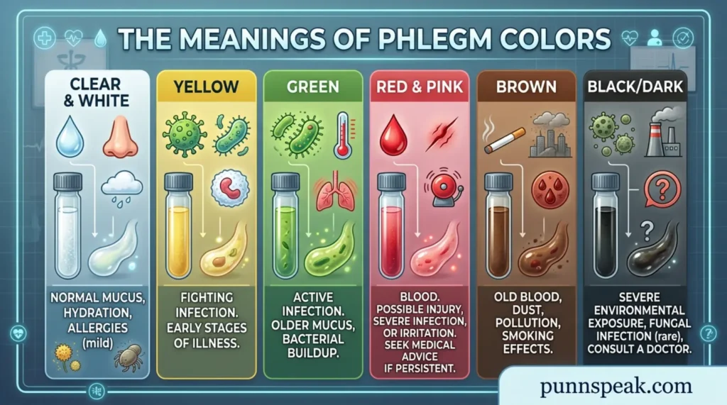Meanings of Phlegm Colors