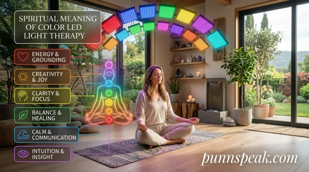 Spiritual Meaning of the Color LED Light Therapy