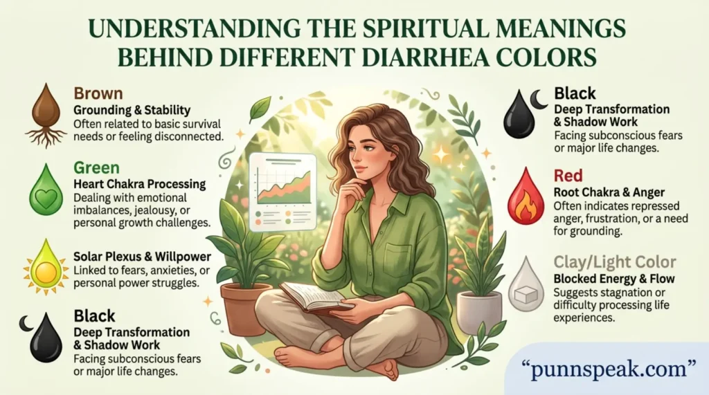 Spiritual Meaning of Different Color Diarrhea Meanings