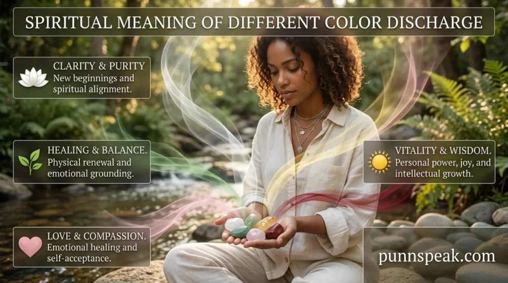 Spiritual Meaning of the Color Different Color Discharge