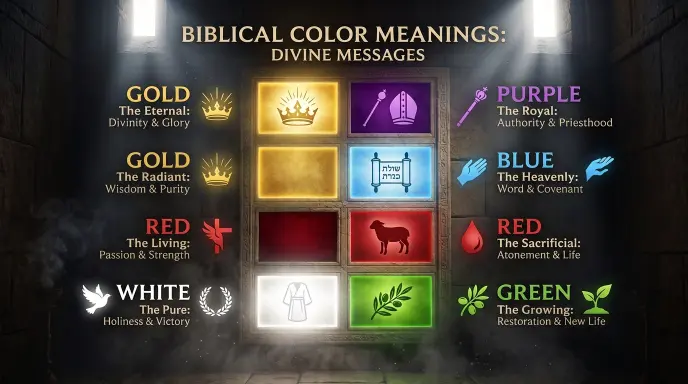 Biblical Spiritual Color Meanings: Symbolism, History, and Divine Messages