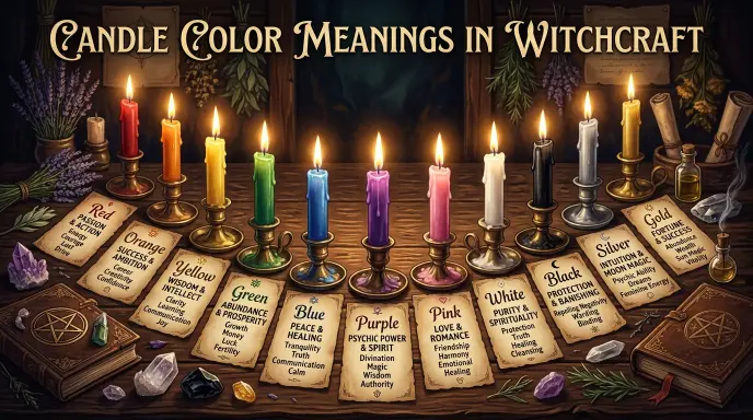 Candle Color Meanings Witchcraft: Symbolism, Energy, and Spiritual Uses