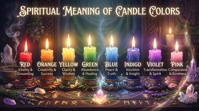 Spiritual Meaning of Candle Colors