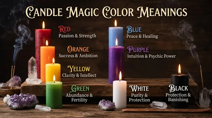 Candle Magic Color Meanings