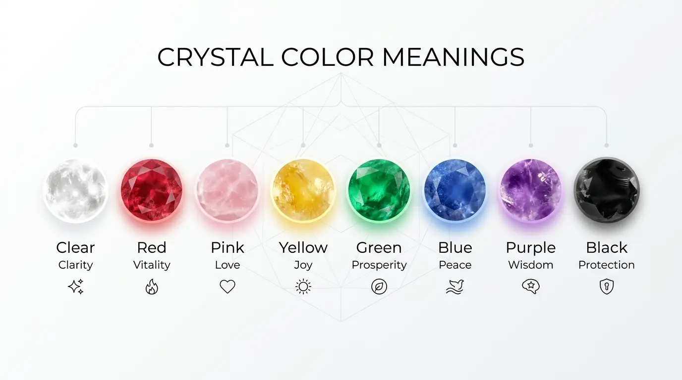What Are Crystal Color Meanings?