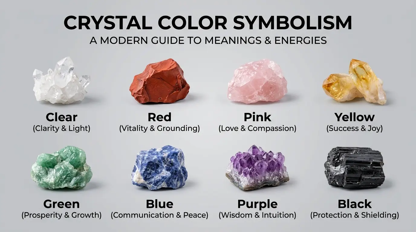 What Do Different Crystal Colors Symbolize?