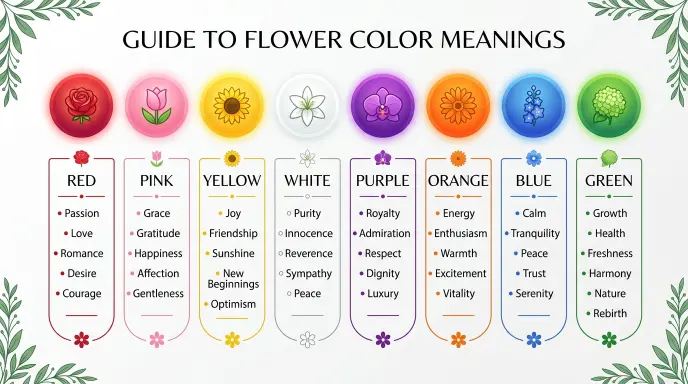 What Do Different Flower Colors Symbolize?