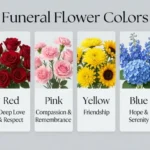 Flower Color Meanings for Funerals