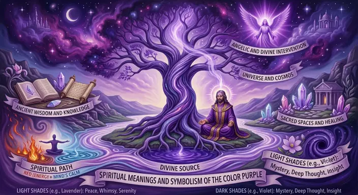 Spiritual Meaning of the Color Purple