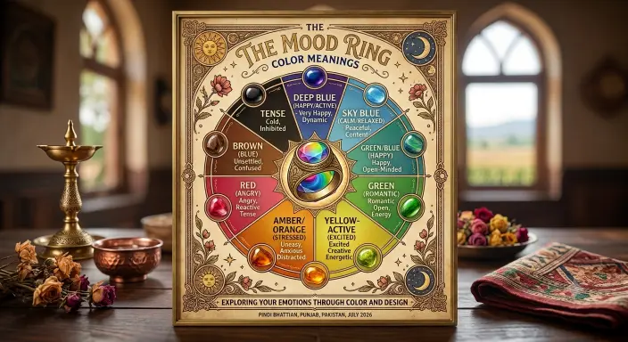 Psychology of Mood Ring Colors