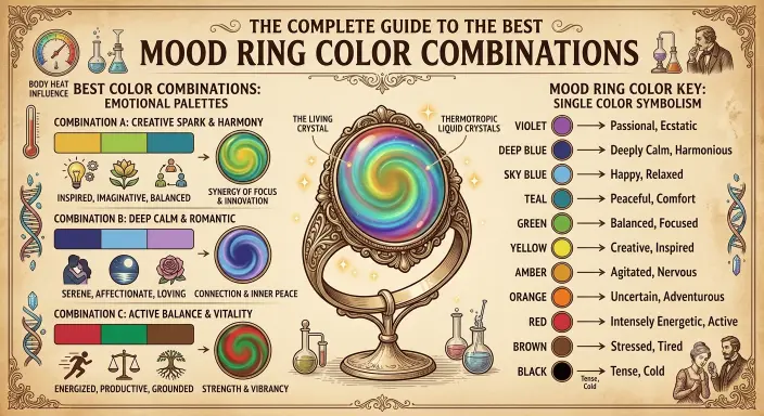 Best Color Combinations Inspired by Mood Rings