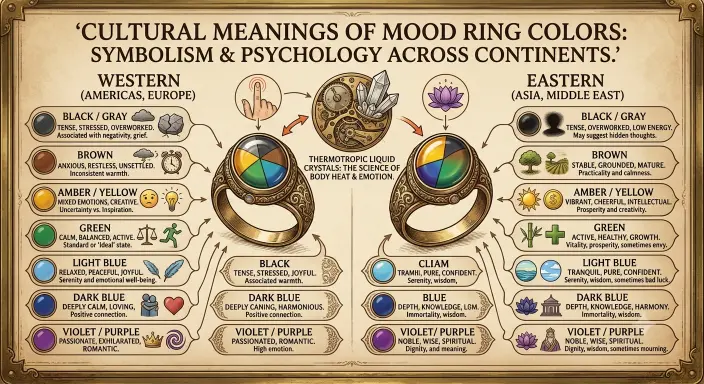 Cultural Meaning of Mood Ring Colors