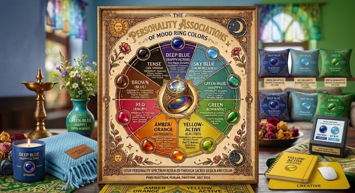 Real-World Applications of Mood Ring Color Symbolism