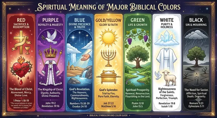 Spiritual Meaning of Major Biblical Colors