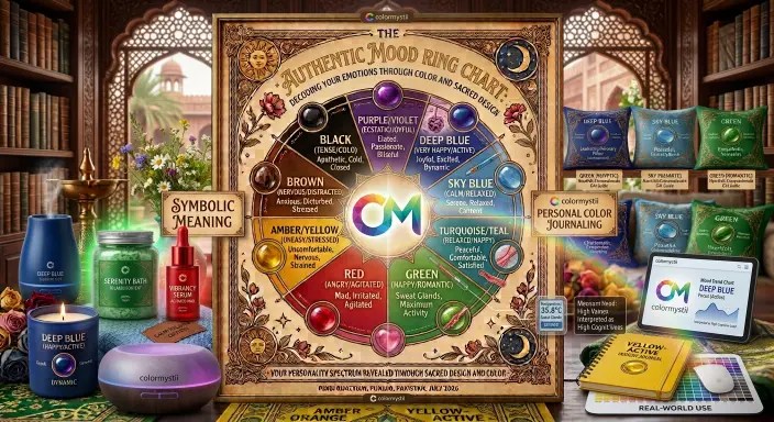 Real-World Uses of Mood Ring Colors