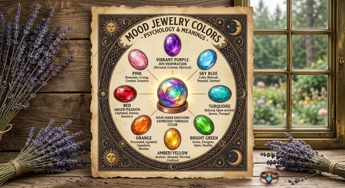 Mood Jewelry Colors