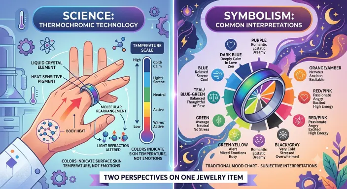Mood Ring Color Meanings