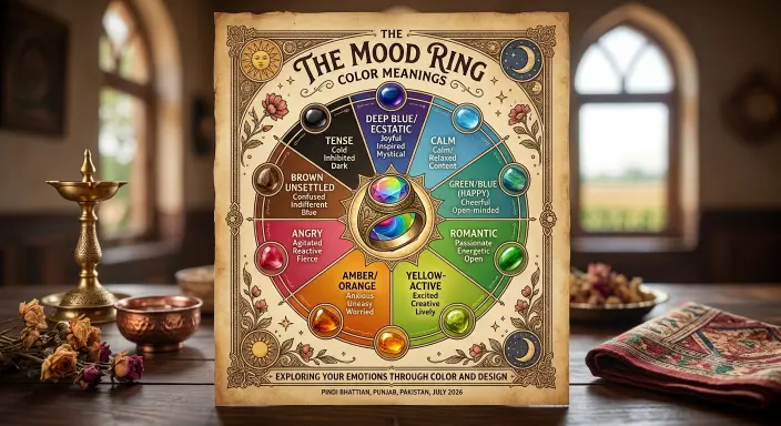 Mood Ring Color Meanings