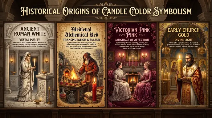 Historical Origins of Colored Candle Symbolism