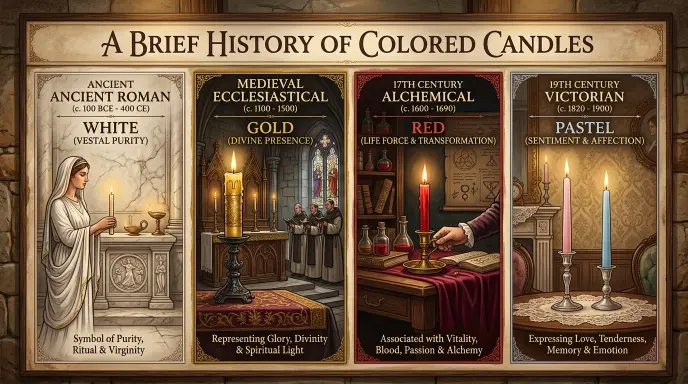 A Brief History of Colored Candles