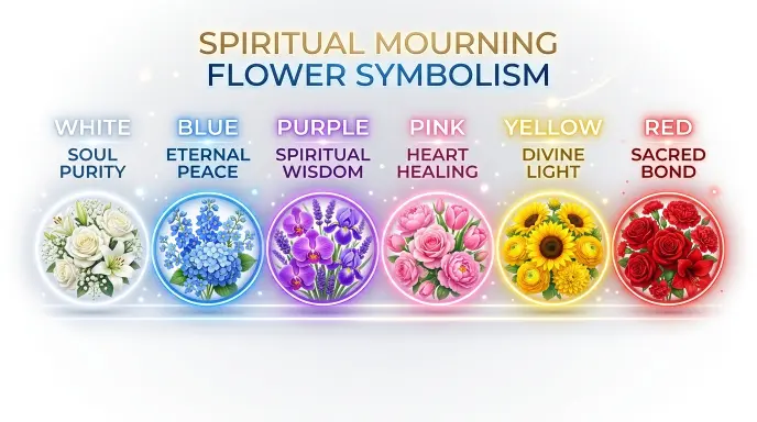 Spiritual Meaning of Funeral Flower Colors