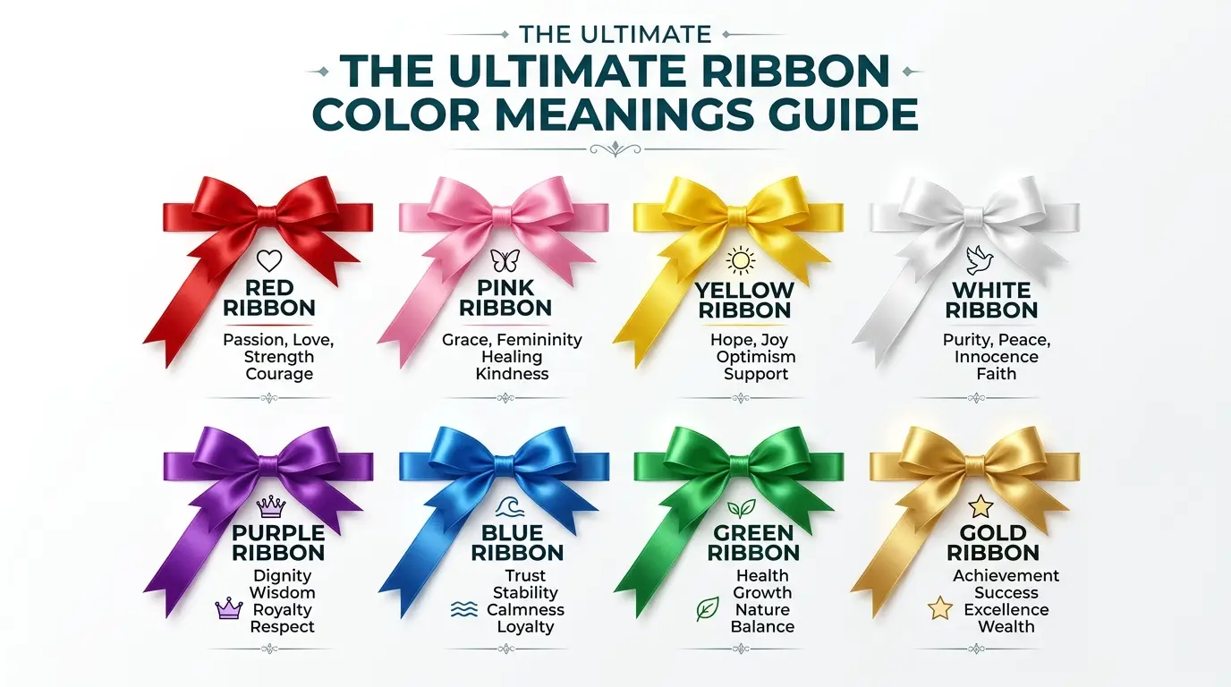 What Do Ribbon Colors Symbolize?