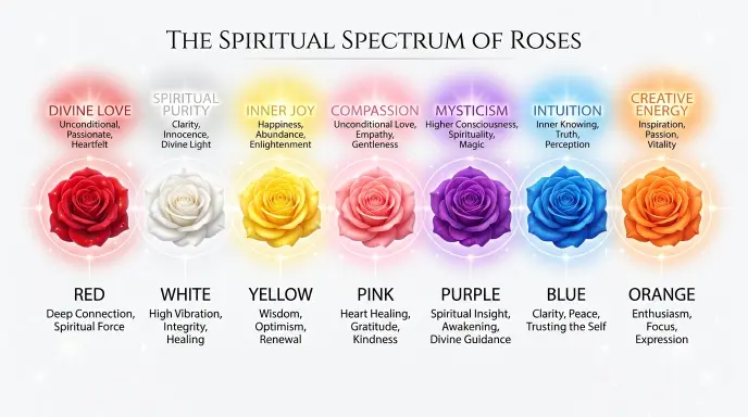Spiritual Meanings of Rose Colors