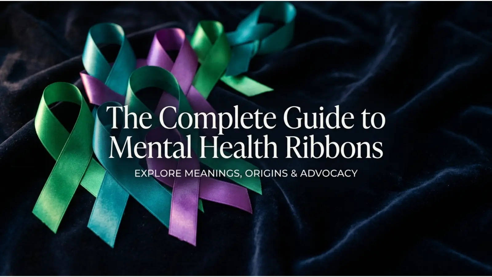 Ribbon Color Meanings for Mental Health