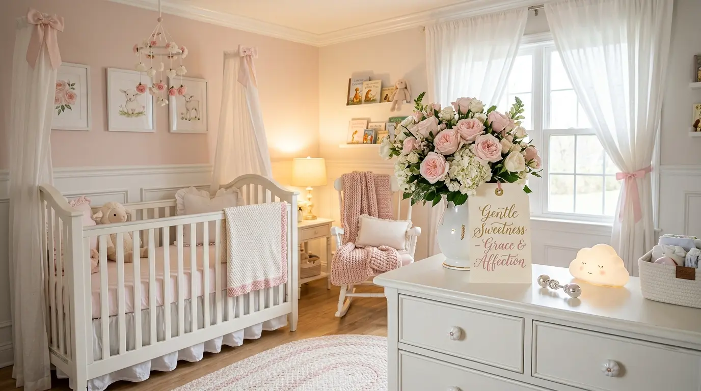 Baby Flower Colors in Interior Design