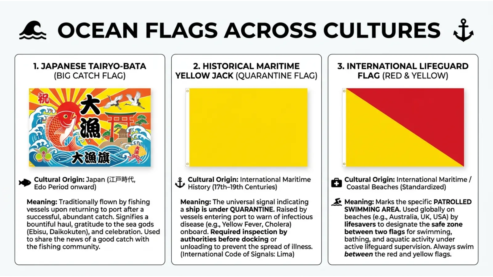 Ocean Flag Colors in Different Cultures