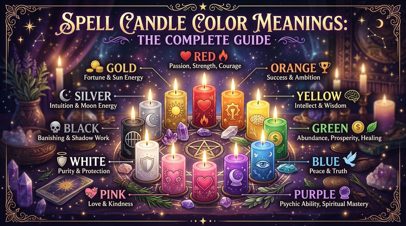Spell Candle Color Meanings