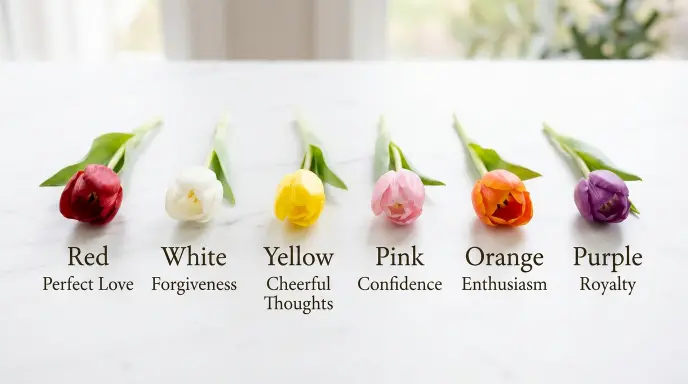 What Do Tulip Colors Symbolize?