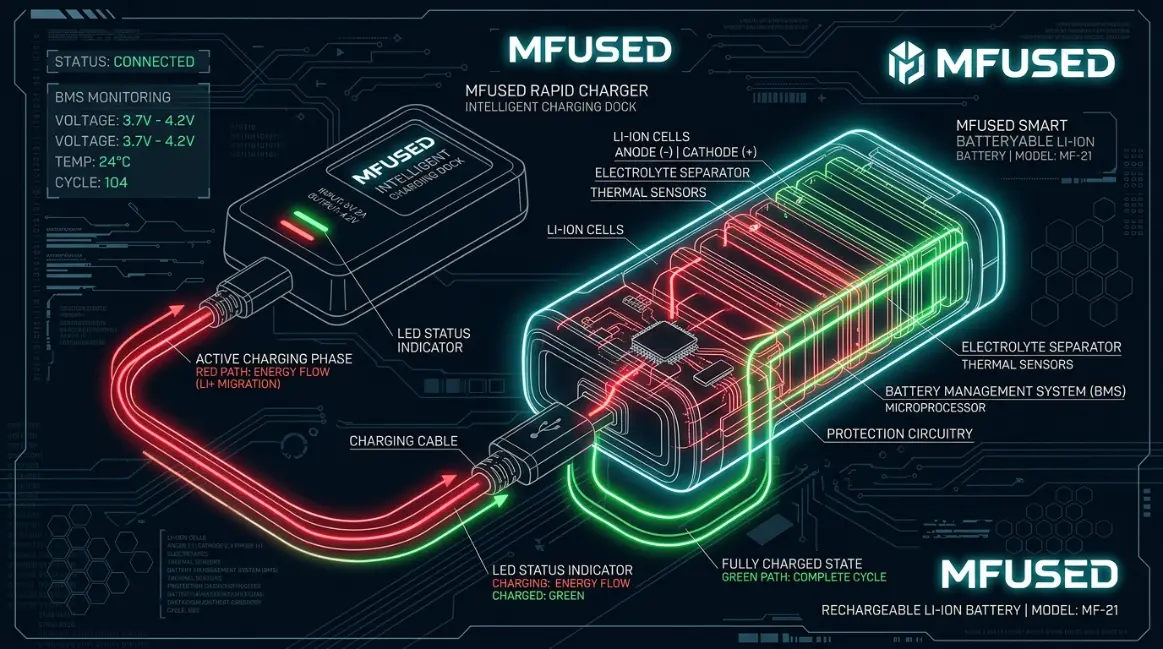 MFUSED Battery Color Meanings