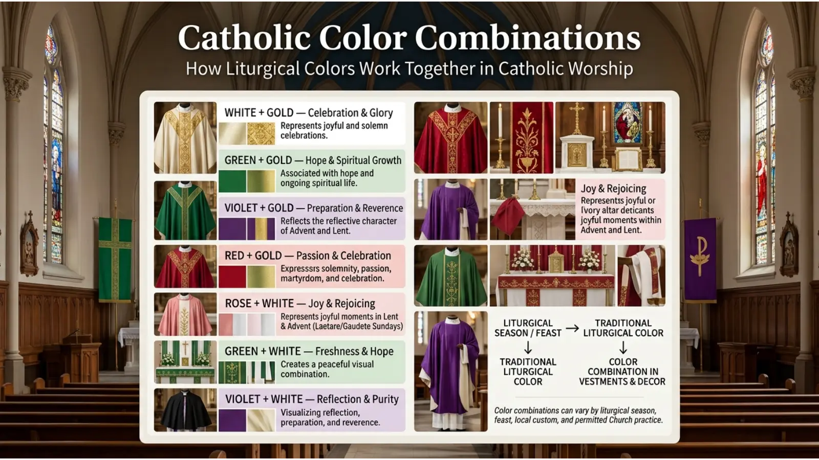 Catholic Color Combinations