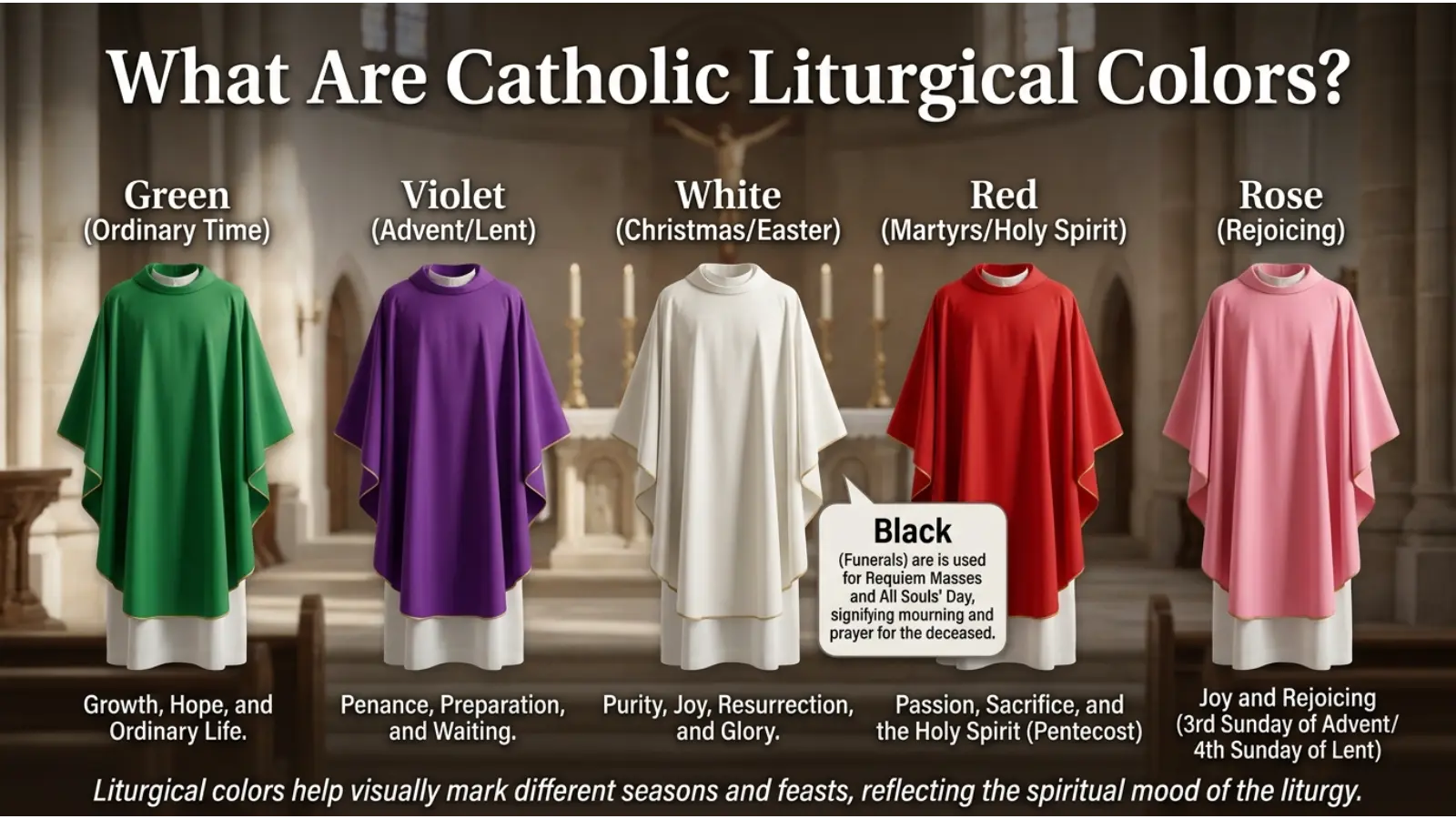 What Are Catholic Liturgical Colors?