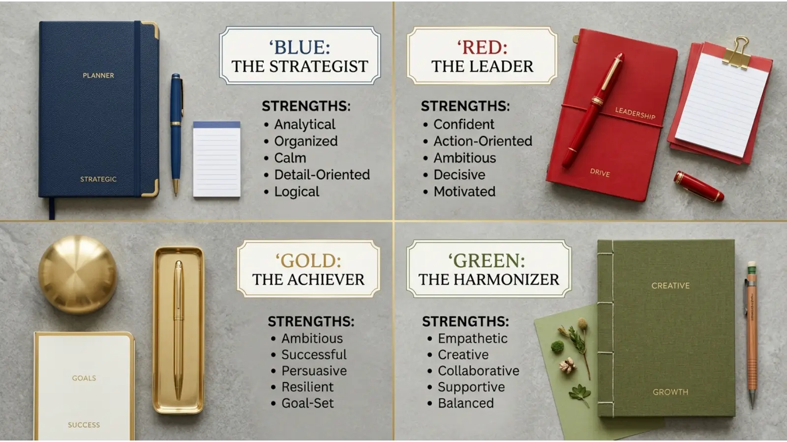 Color Personality Test Color Meanings