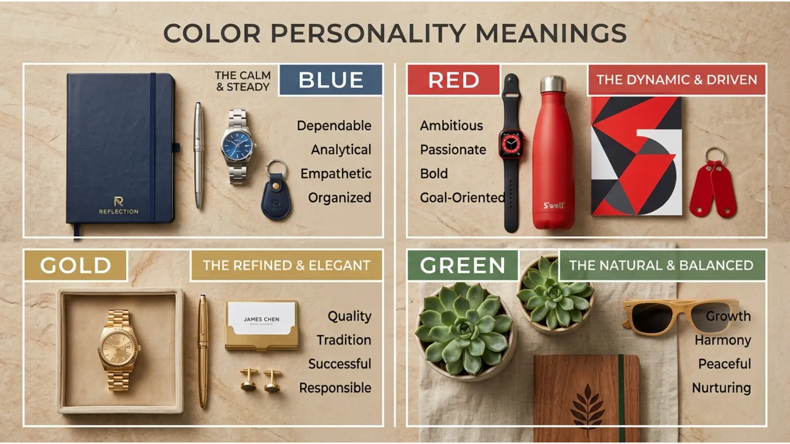 Color Personality Meanings
