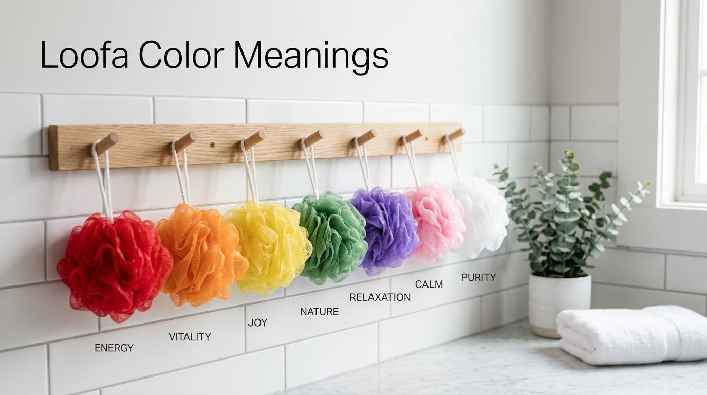 Loofa Color Meanings
