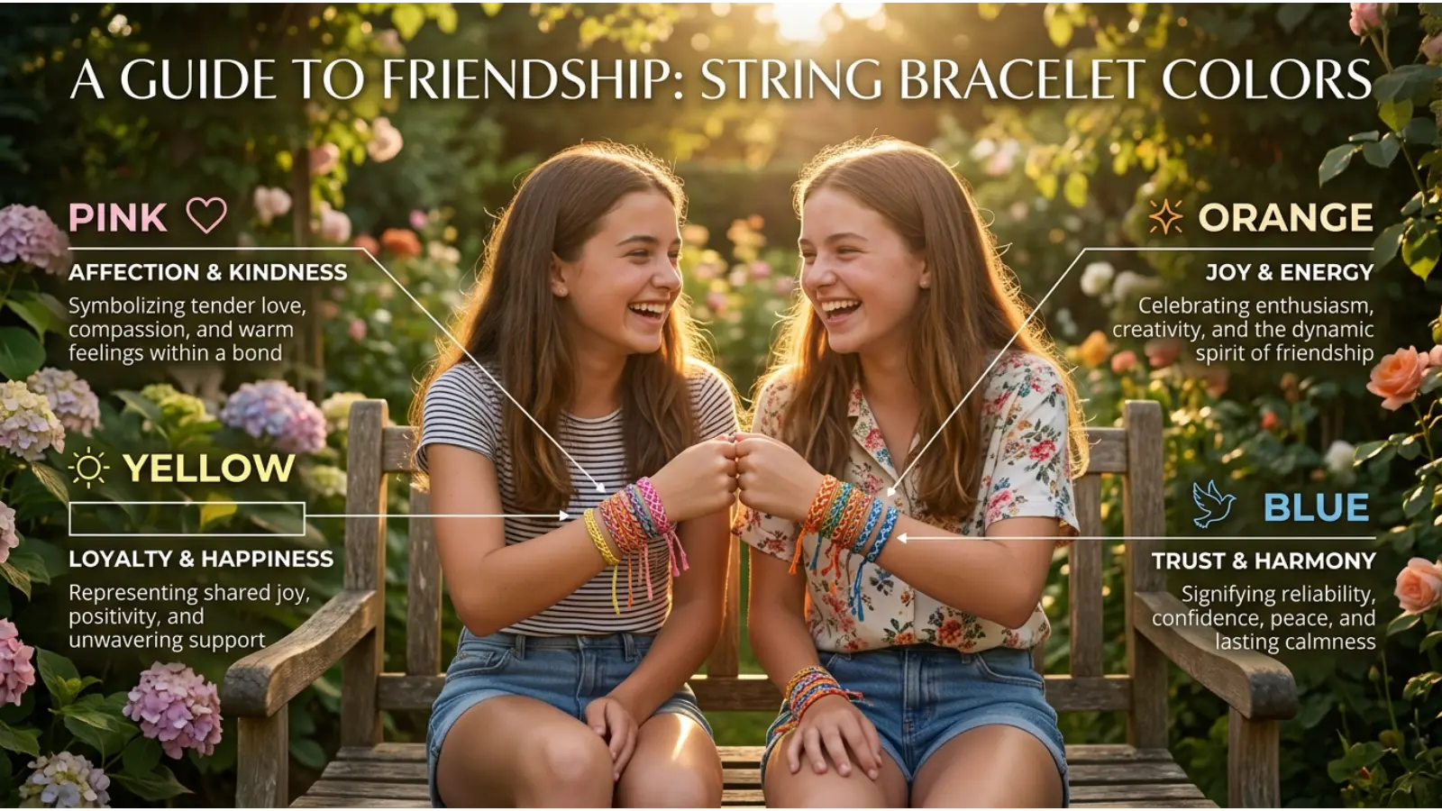 String Bracelet Colors for Friendship