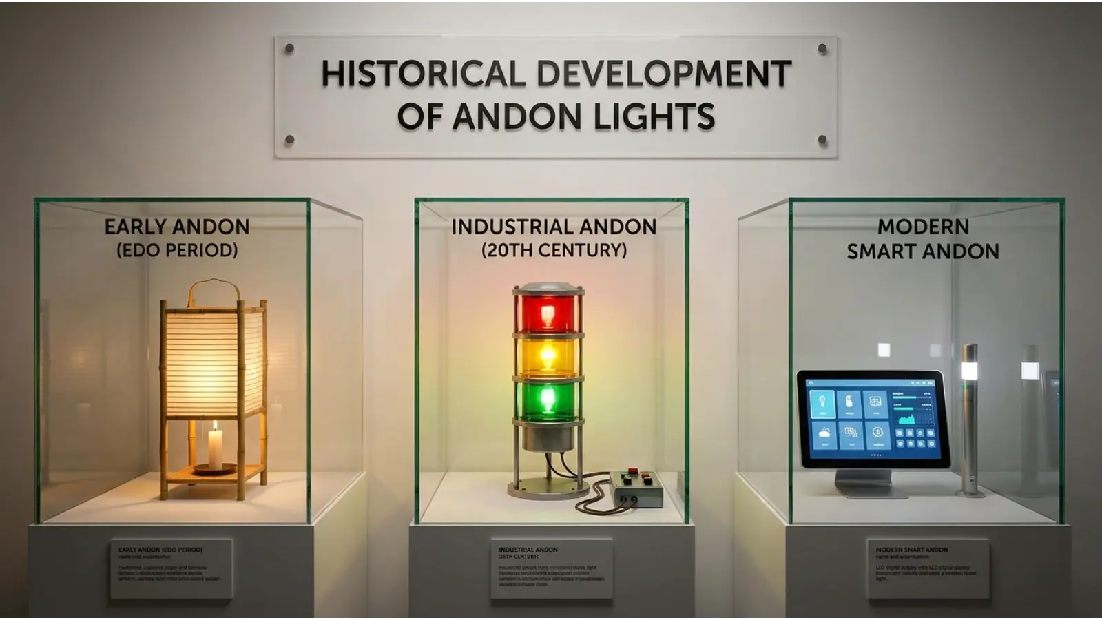 Historical Development of Andon Lights