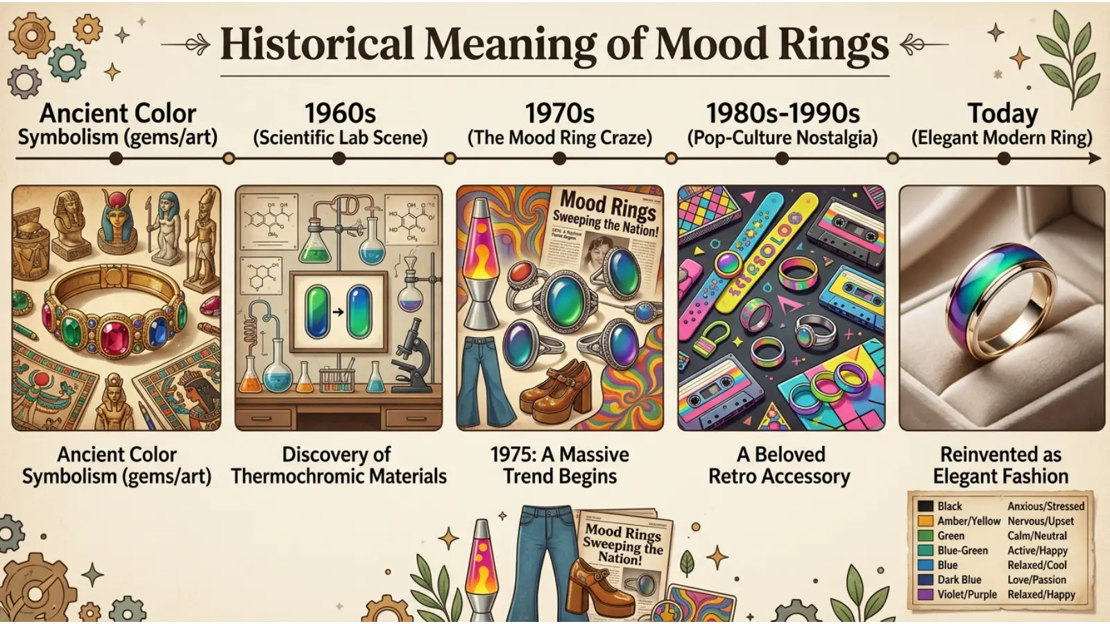 Historical Meaning of Mood Rings