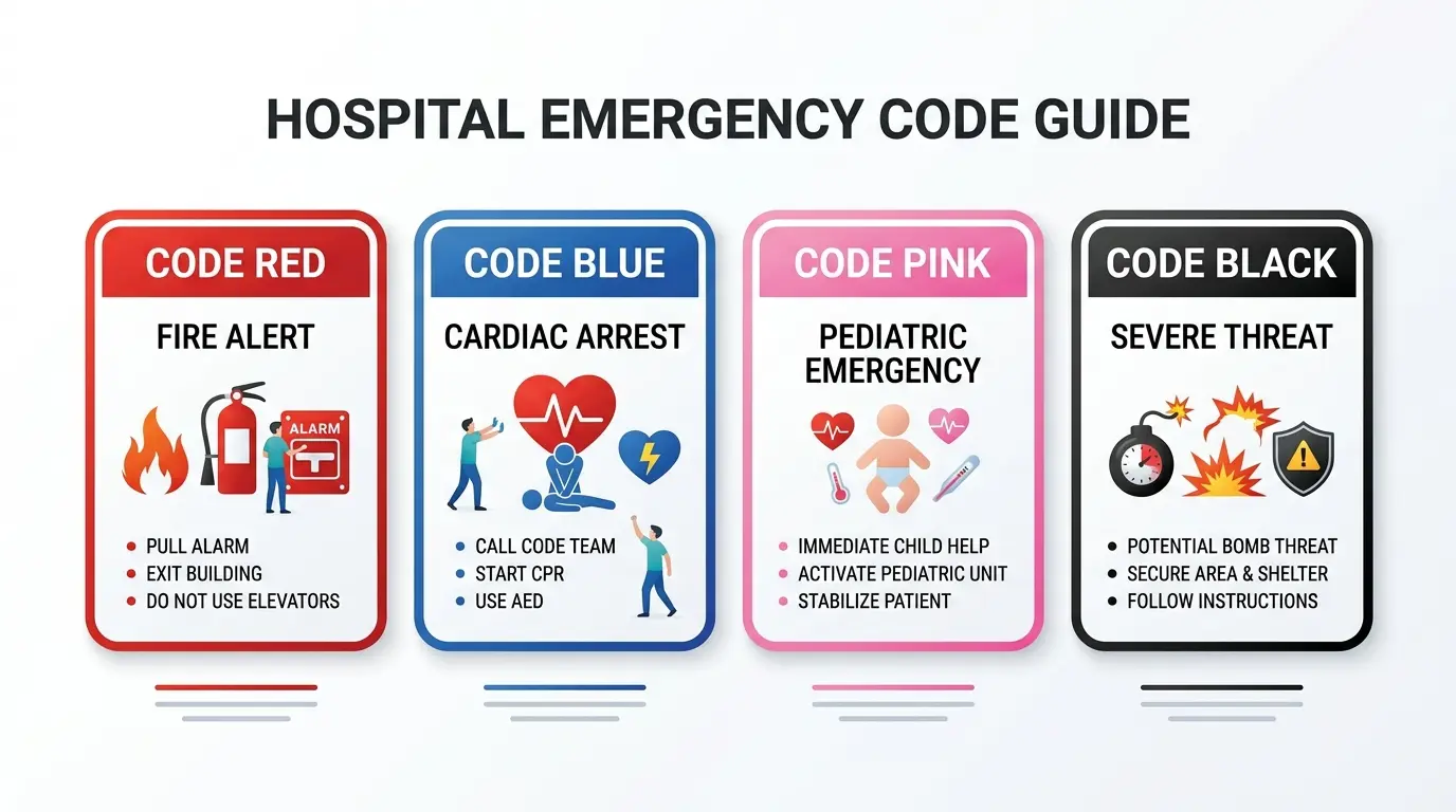 Hospital Code Color Meanings
