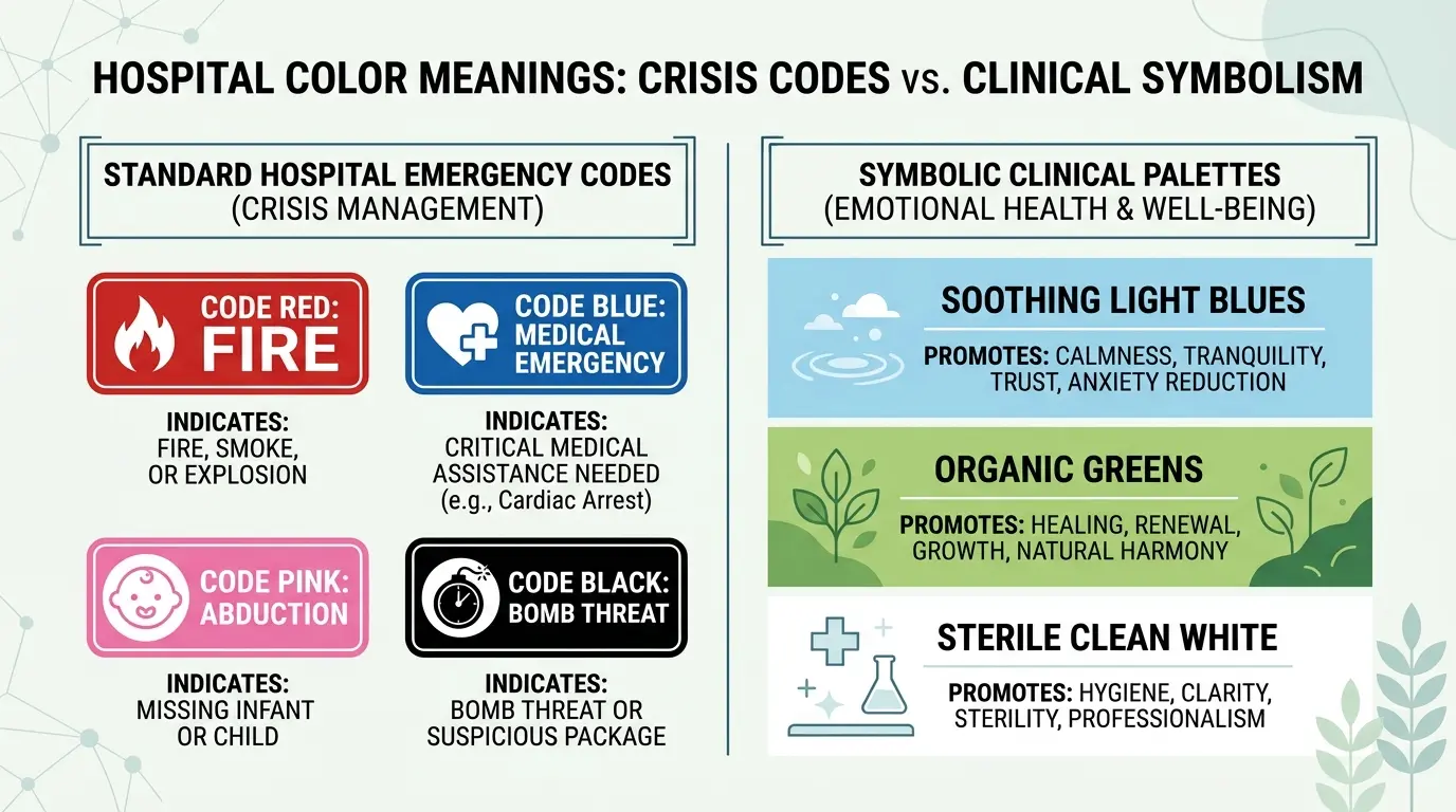The Difference Between Hospital Code Colors and Medical Color Symbolism
