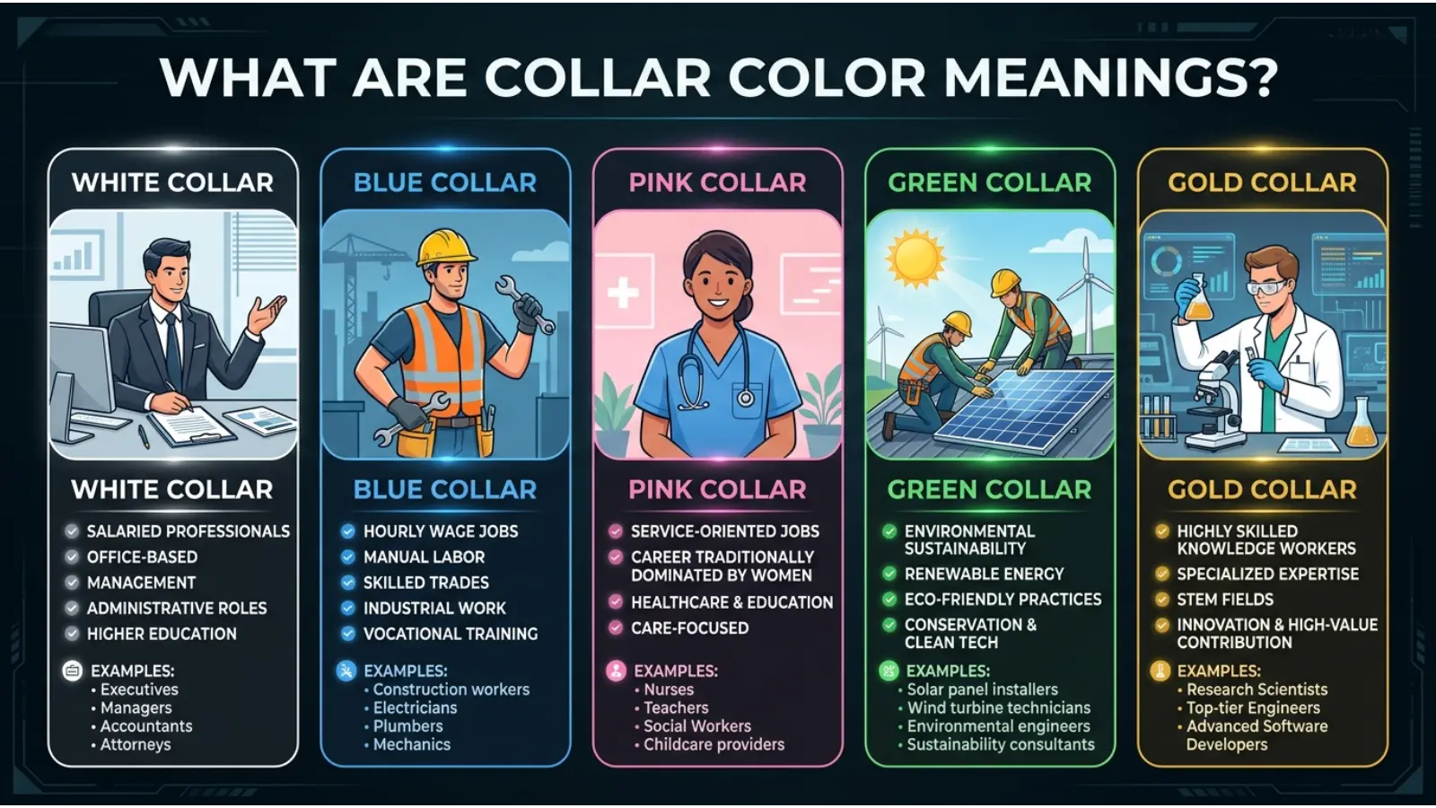 What Are Collar Color Meanings?